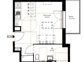 Appartement à Saint-Vincent-de-Paul