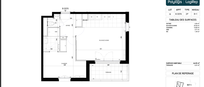 Appartement à Les Clayes-sous-Bois