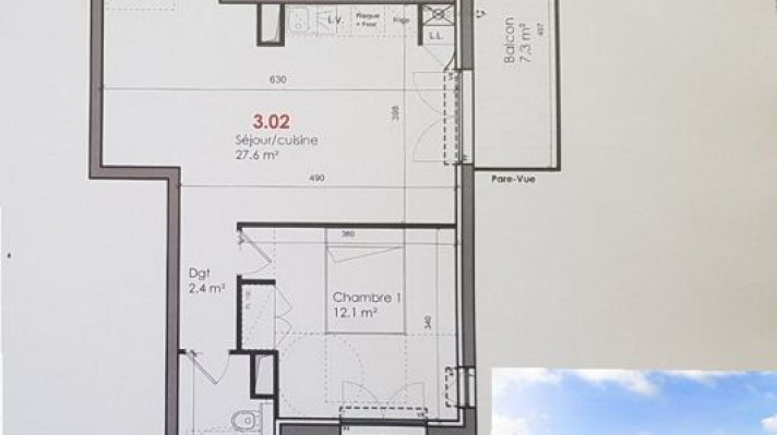 Voir la photo 1/1 du type apartment à Vigneux-sur-Seine