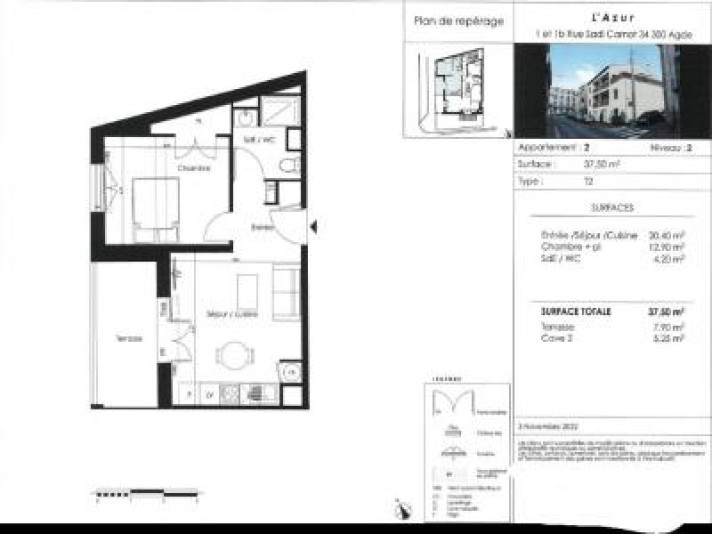 Voir la photo 1/7 du type apartment à Agde