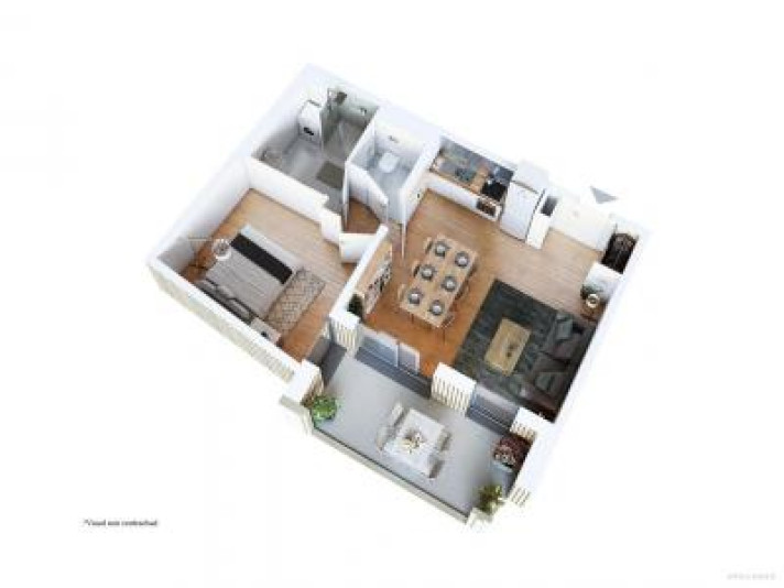 Voir la photo 1/4 du type apartment à Avrillé