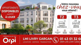Appartement à Livry-Gargan
