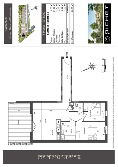 Appartement à Léognan
