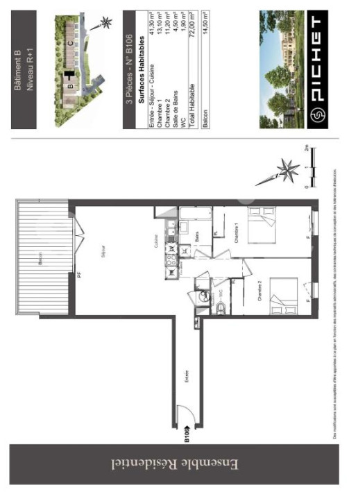 Appartement à Léognan