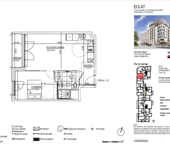 Appartement à Neuilly-Plaisance