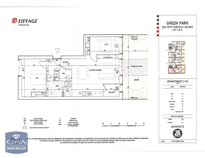 Appartement à Le Petit-Quevilly
