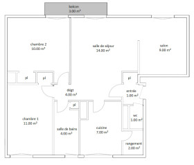 Appartement à Signy-l'Abbaye