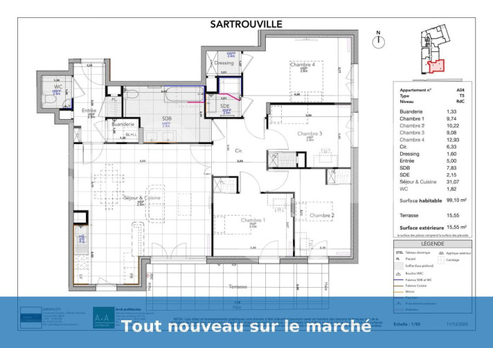 Appartement à Sartrouville
