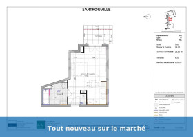Studio à Sartrouville