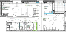 Appartement à Villeurbanne